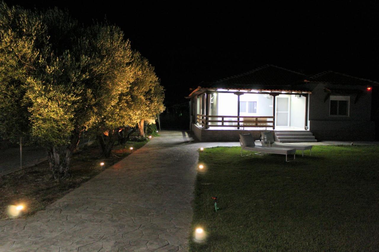 Вилла Chalkidiki Beach House Неа-Потидеа Экстерьер фото